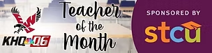 KHQ NonStop Local Teacher of the Month, sponsored by STCU